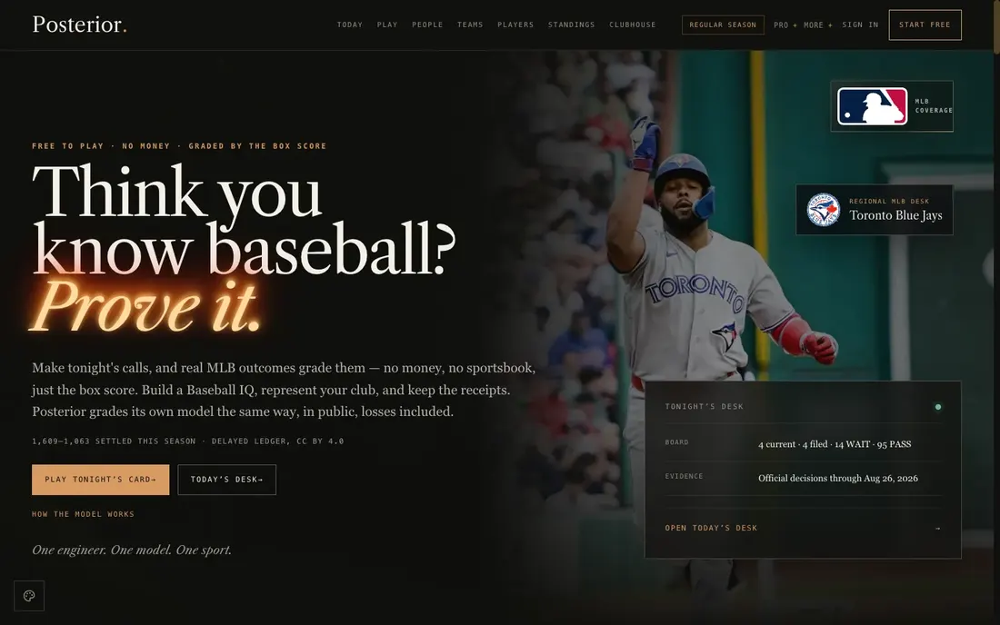 Posterior homepage